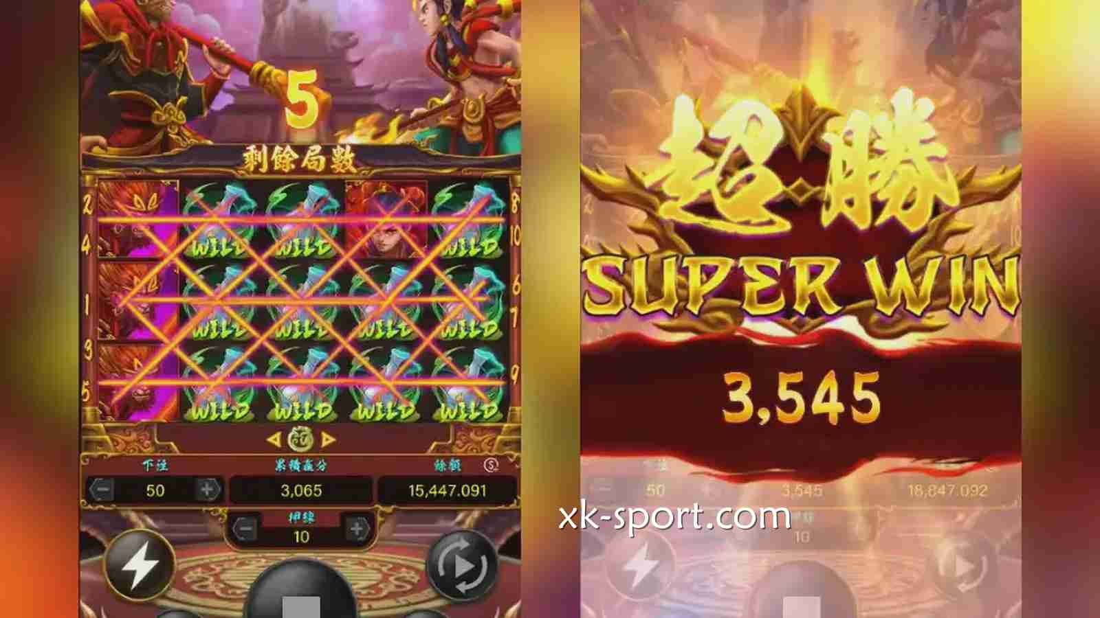 喜欢神话故事的玩家,一定来开云体育体验《神通对决》老虎机